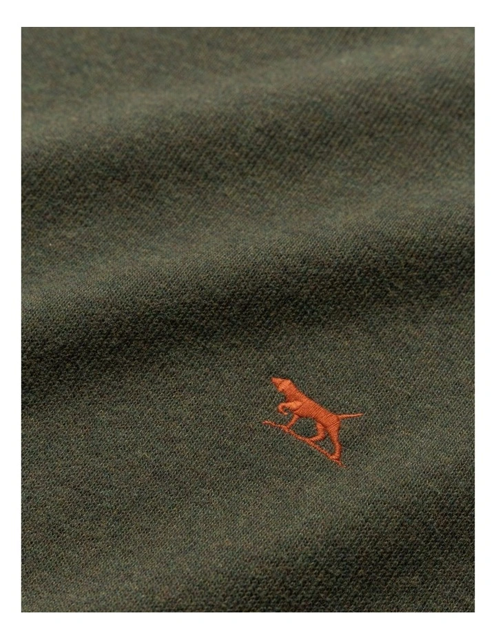 Gunn Crew Neck Sweat in Seaweed image 5