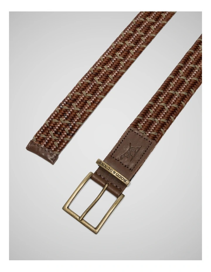 Stratford Stretch Belt in Cognac image 2