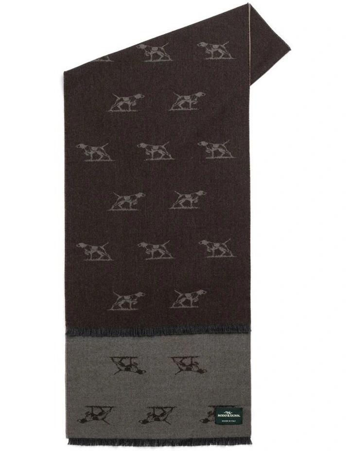 Gunner Scarf in Testa Di Moro image 1
