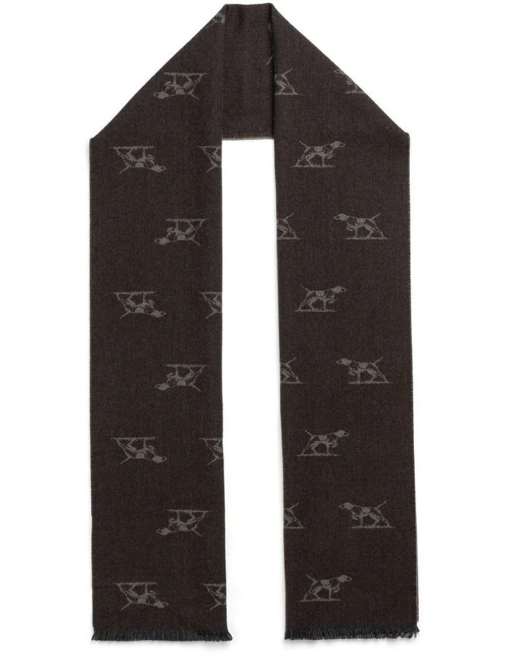 Gunner Scarf in Testa Di Moro image 2