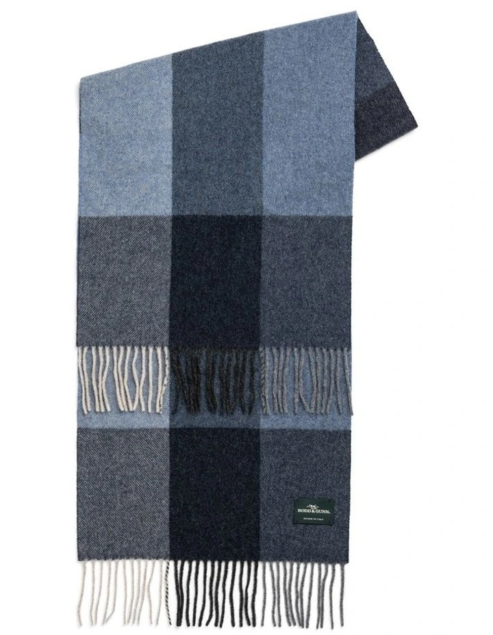 Jessie Crescent Scarf in Blue Multi image 1