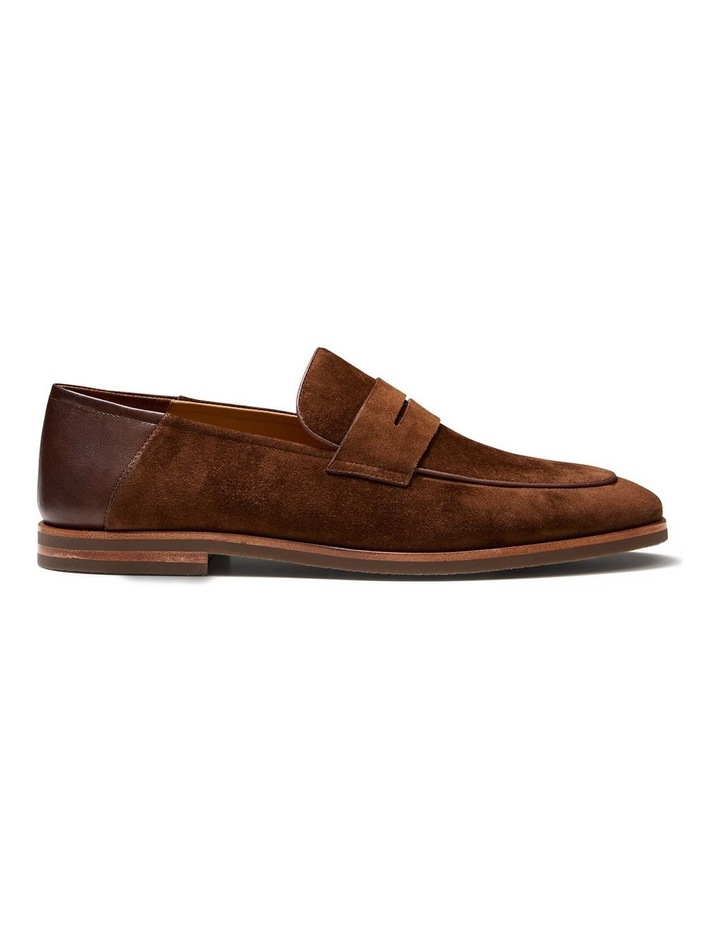Giacomo Suede Loafers in Brown image 1