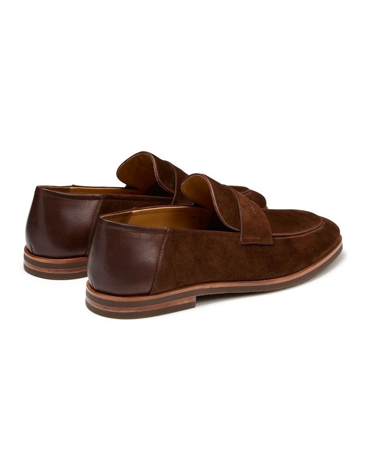 Giacomo Suede Loafers in Brown image 4