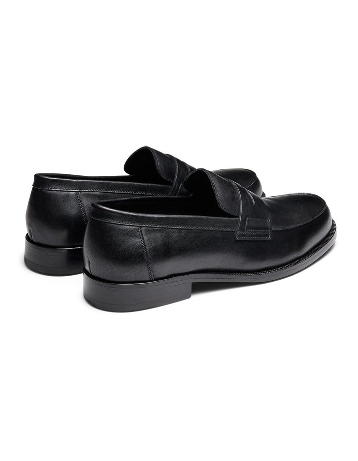 Dartmouth Leather Loafers in Black image 5