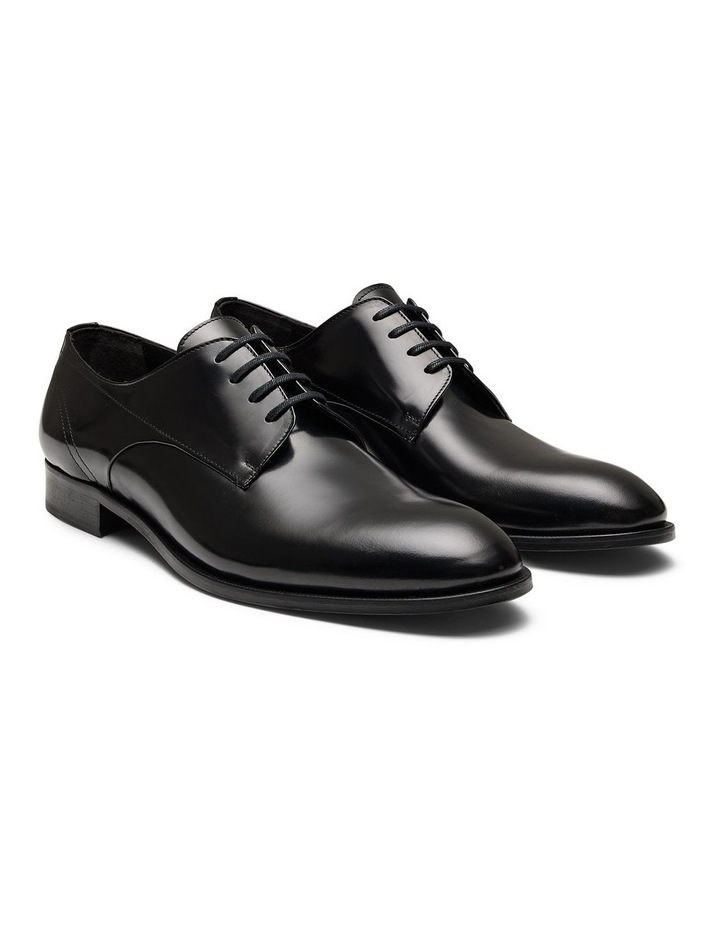 Dyer Derby Shoes in Patent Black image 3