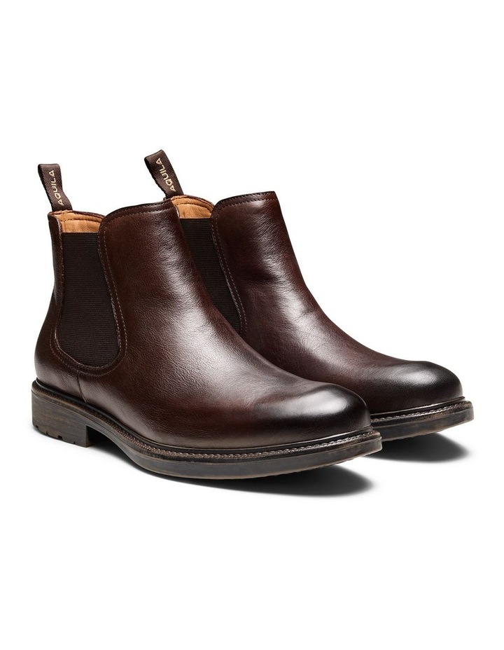 The Remy Leather Chelsea Boots in Brown image 2