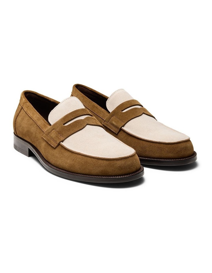Dartmouth Leather Loafers in Brown Multi image 2