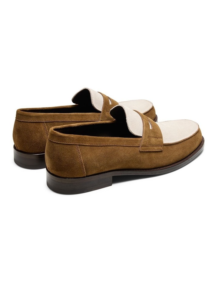 Dartmouth Leather Loafers in Brown Multi image 4