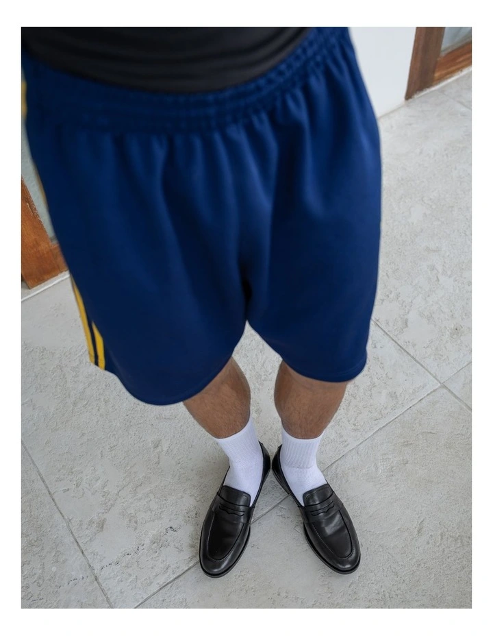 Elliot Penny Loafers in Black image 2
