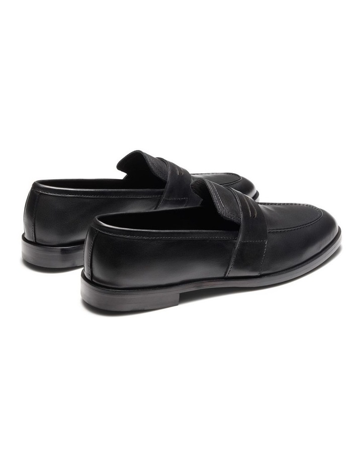 Elliot Penny Loafers in Black image 5