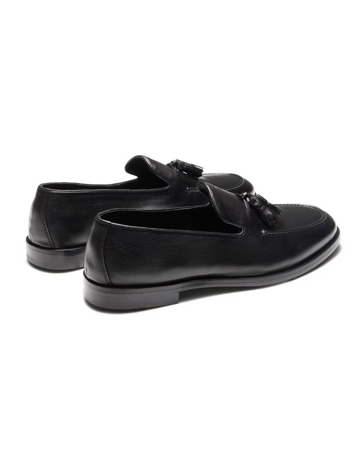 Elias Tassel Loafers in Black image 5