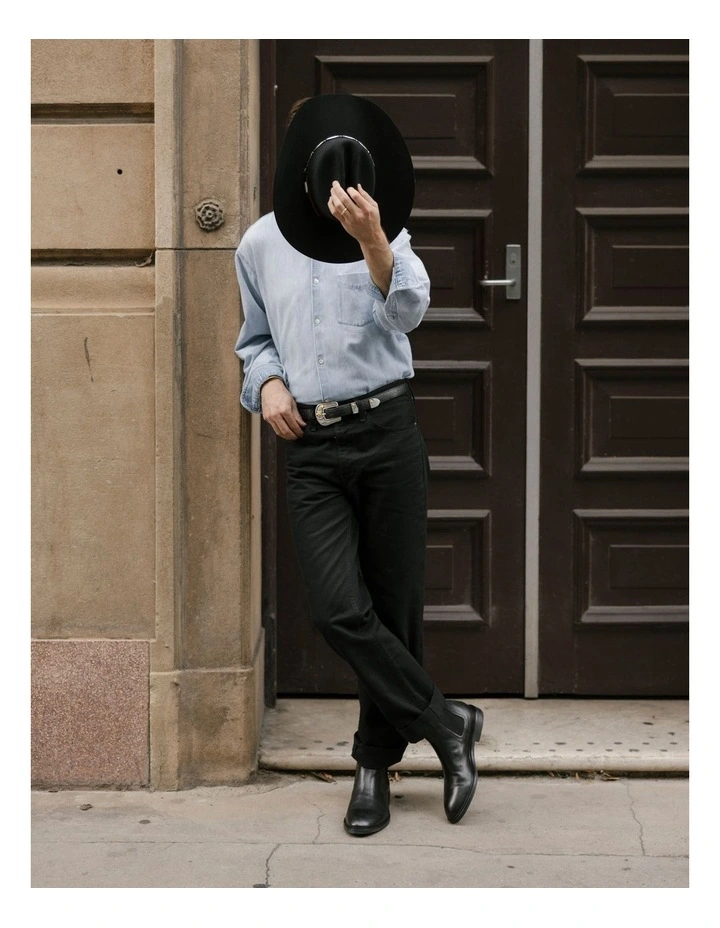 Dallas Chelsea Boots in Black image 2