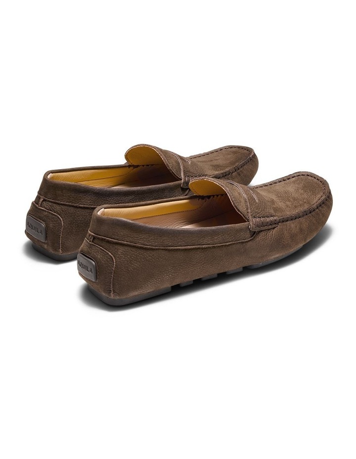 Cisco Nubuck Driving Shoes in Cafe image 4