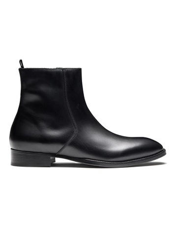 Liverpool Zip Boots in Black