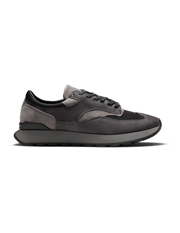Circuit Suede Sneakers in Charcoal