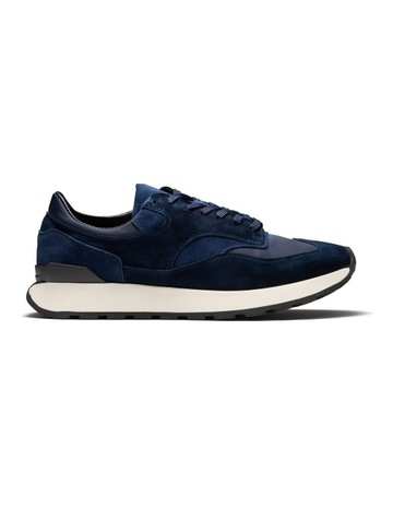 Circuit Suede Sneakers in Navy