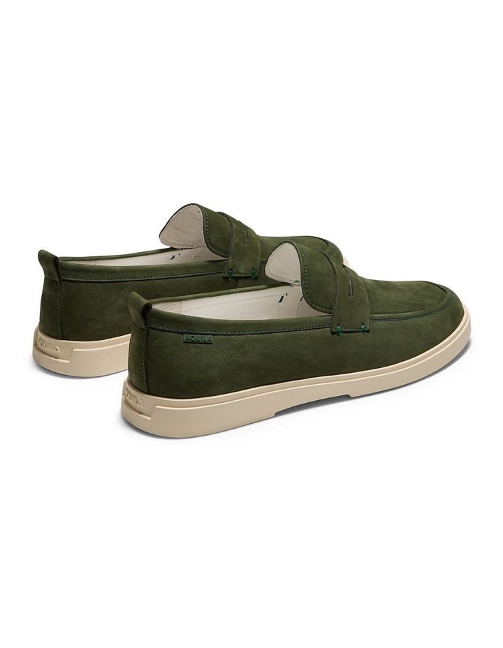 Breeze Nubuck Loafers in Olive image 5