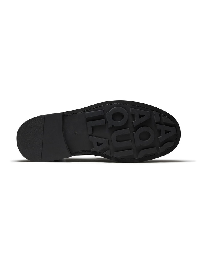 Mensa Penny Loafers in Black image 4