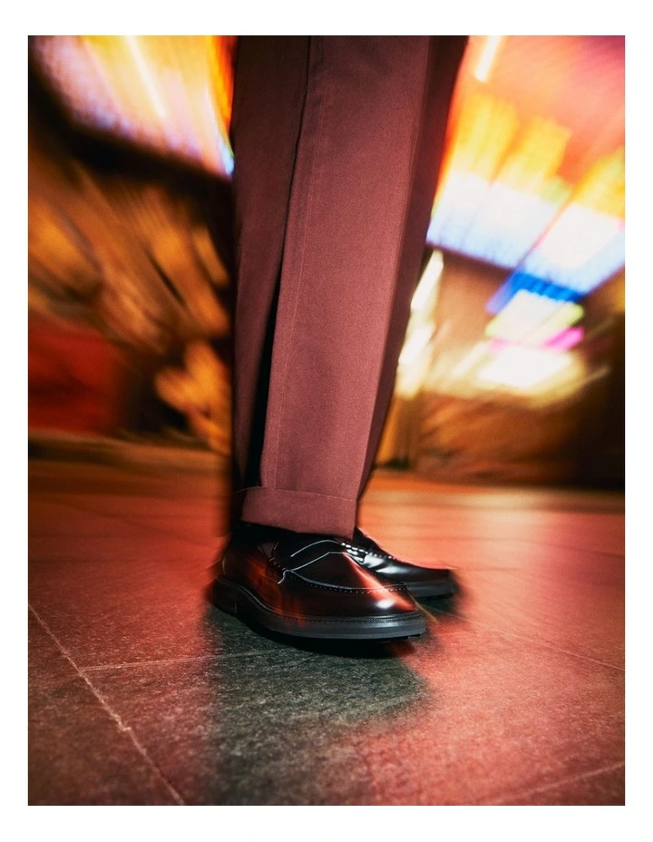 Mensa Penny Loafers in Oxblood image 2