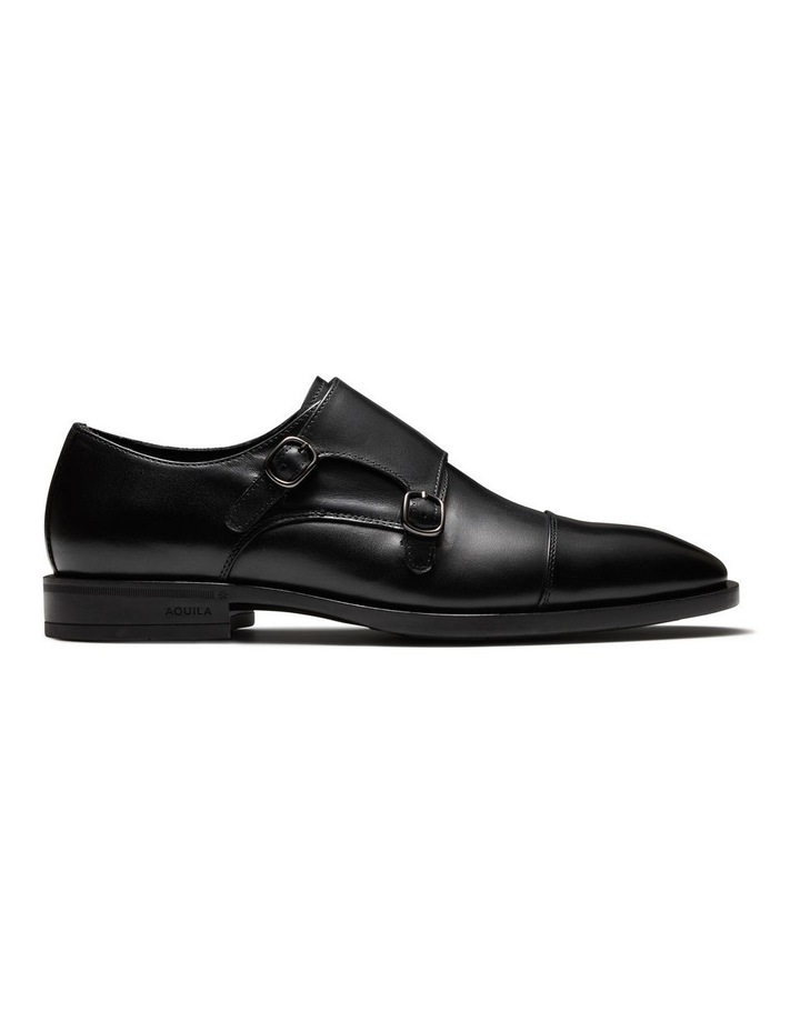 Murphy Monk Strap Shoes in Black image 1