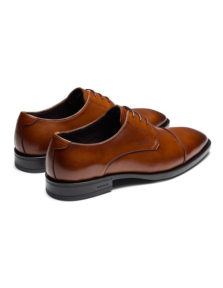 Stuart Derby Shoes in Tan image 4