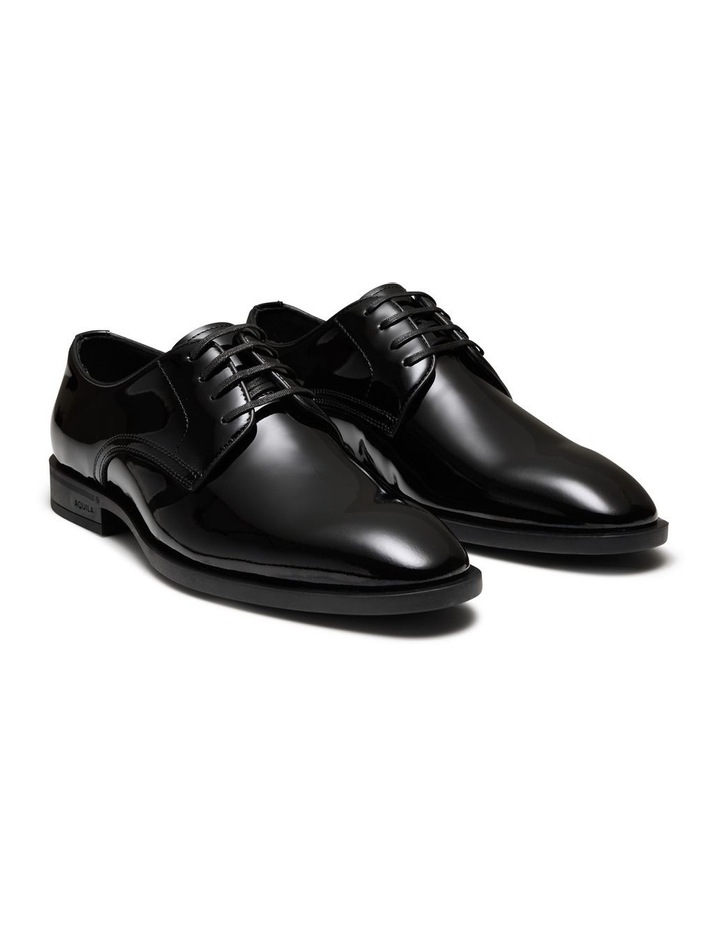 Bernard Derby Shoes in Patent Black image 2