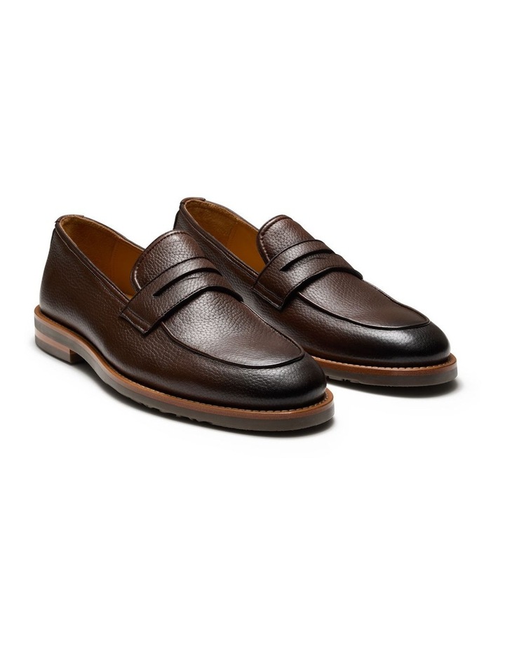 Emilio Penny Loafers in Dark Brown image 2
