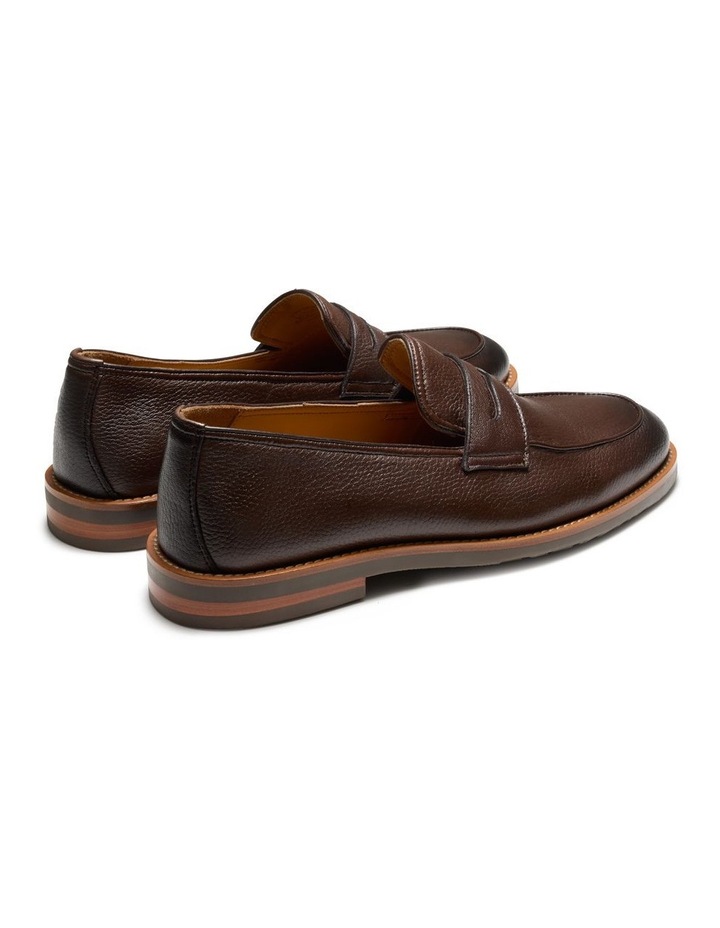 Emilio Penny Loafers in Dark Brown image 4