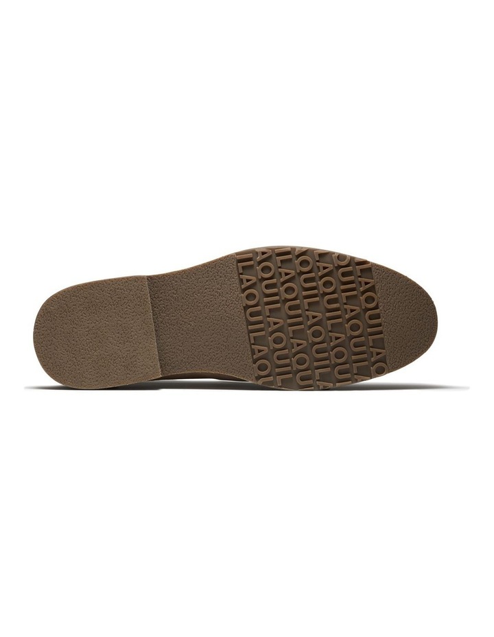 Emilio Suede Penny Loafers in Taupe image 3