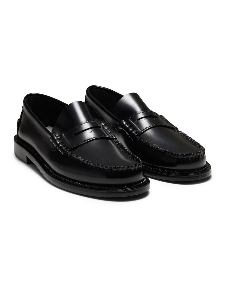Regent Penny Loafers in Black image 3