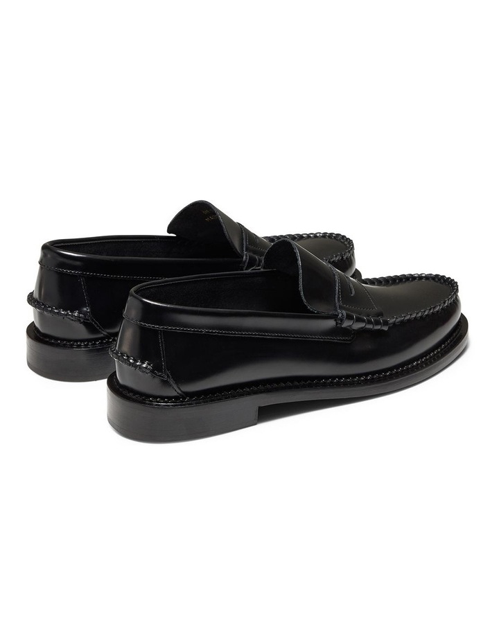 Regent Penny Loafers in Black image 5