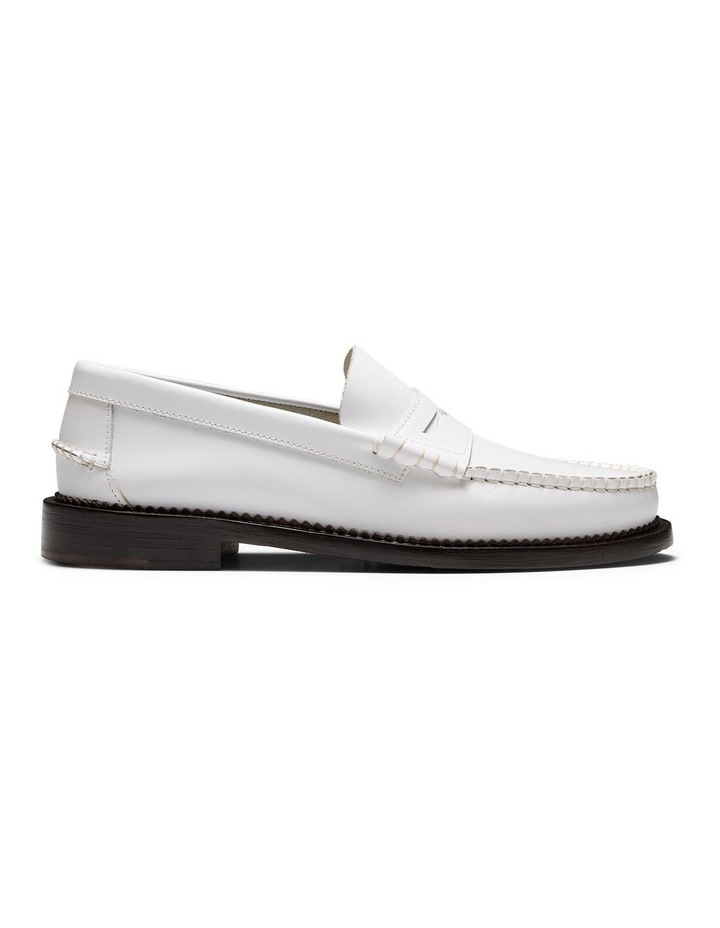 Regent Penny Loafers in White image 1