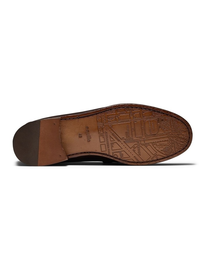 George Penny Loafers in Patterned Brown image 3