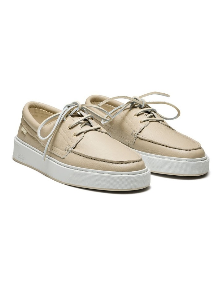 Odin Deck Shoes in Ecru image 2