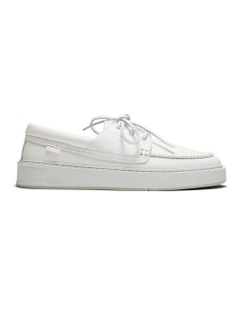 Odin Deck Shoes in White