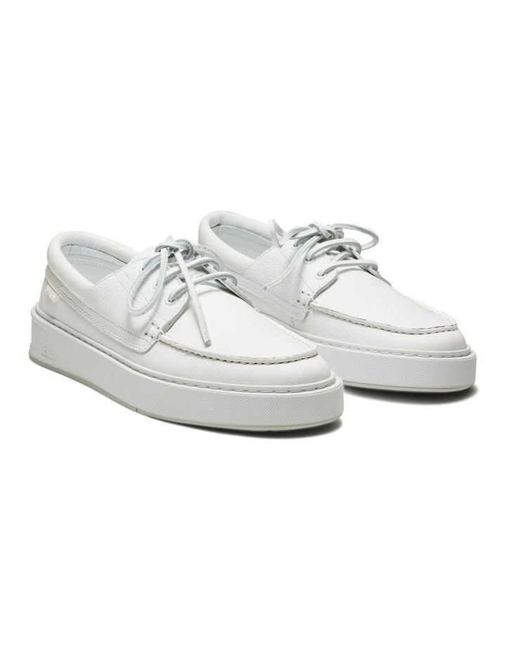 Odin Deck Shoes in White image 2