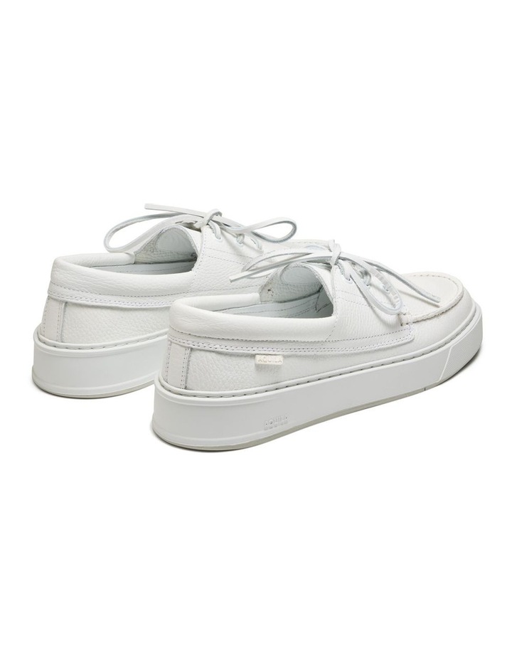 Odin Deck Shoes in White image 4