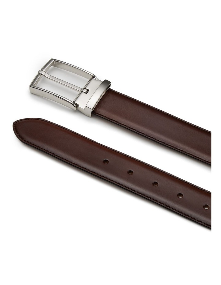 Bane Leather Belt in Brown image 2