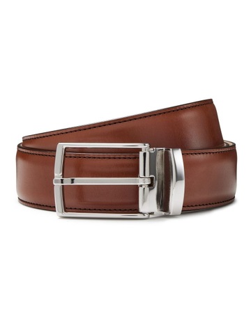 Bane Leather Belt in Tan