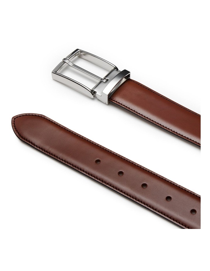 Bane Leather Belt in Tan image 2