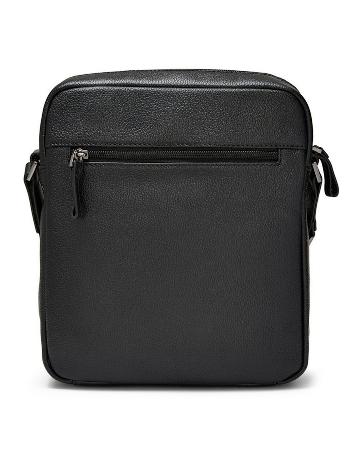 Montoro Leather Cross Body Bag in Black image 4