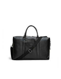 Montoro Leather Weekender Bag in Black