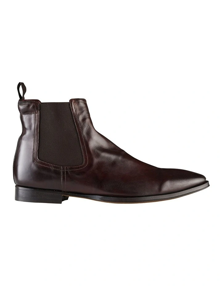 Osbourne 2.0 Leather Chelsea Boots in Burgundy image 1