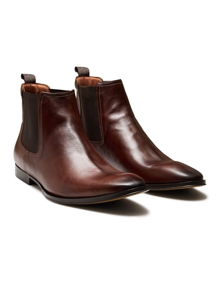 Osbourne 2.0 Leather Chelsea Boots in Dark Brown image 4