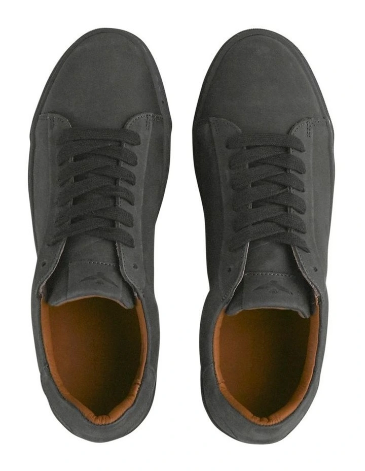 dark grey sneakers