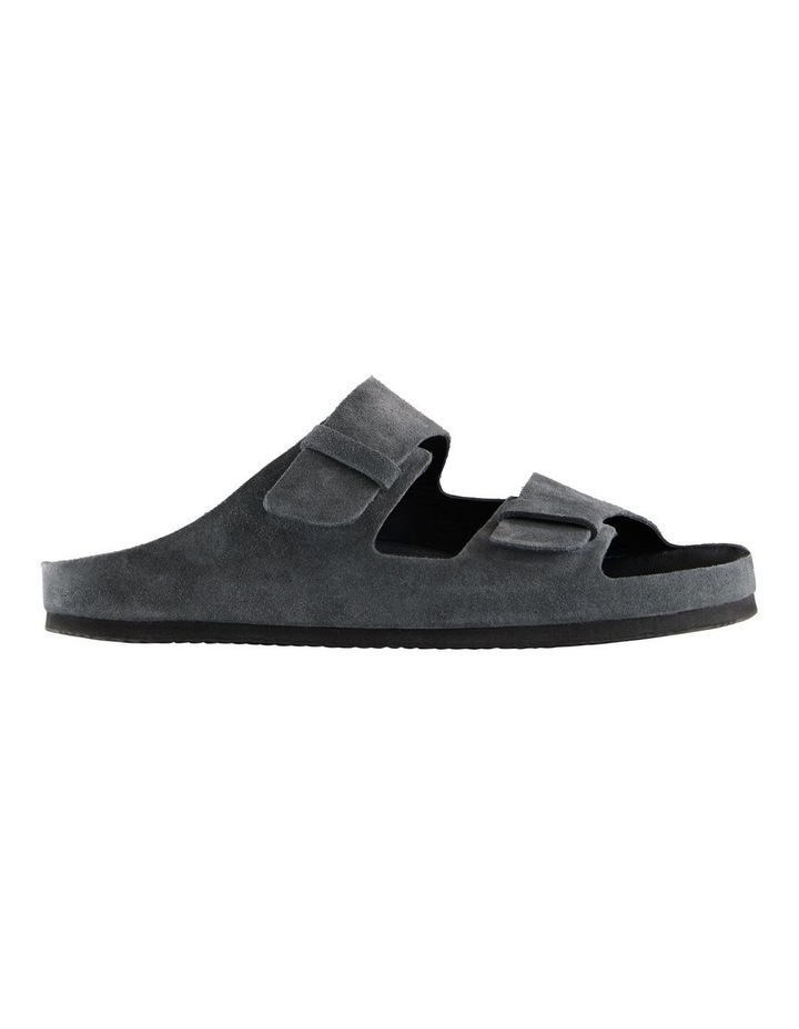 Neo Suede Sandals In Charcoal image 1