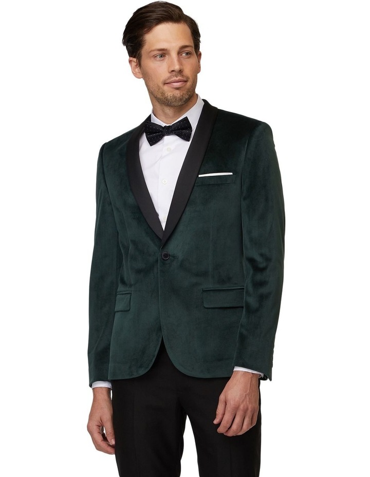 emerald tuxedo jacket