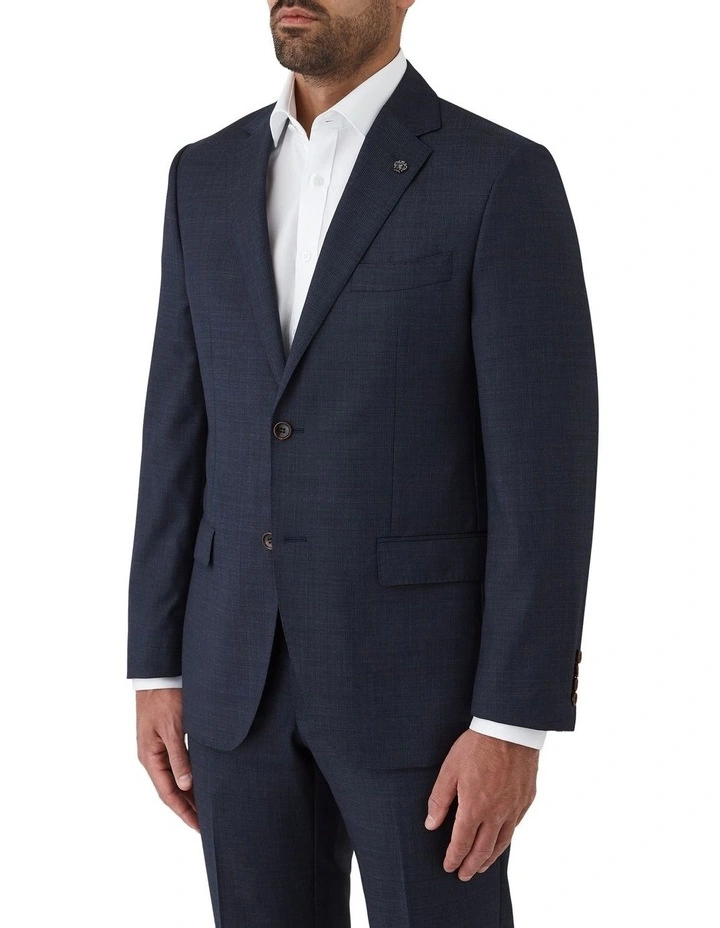 Morse Modern Fit Jacket in Navy image 3