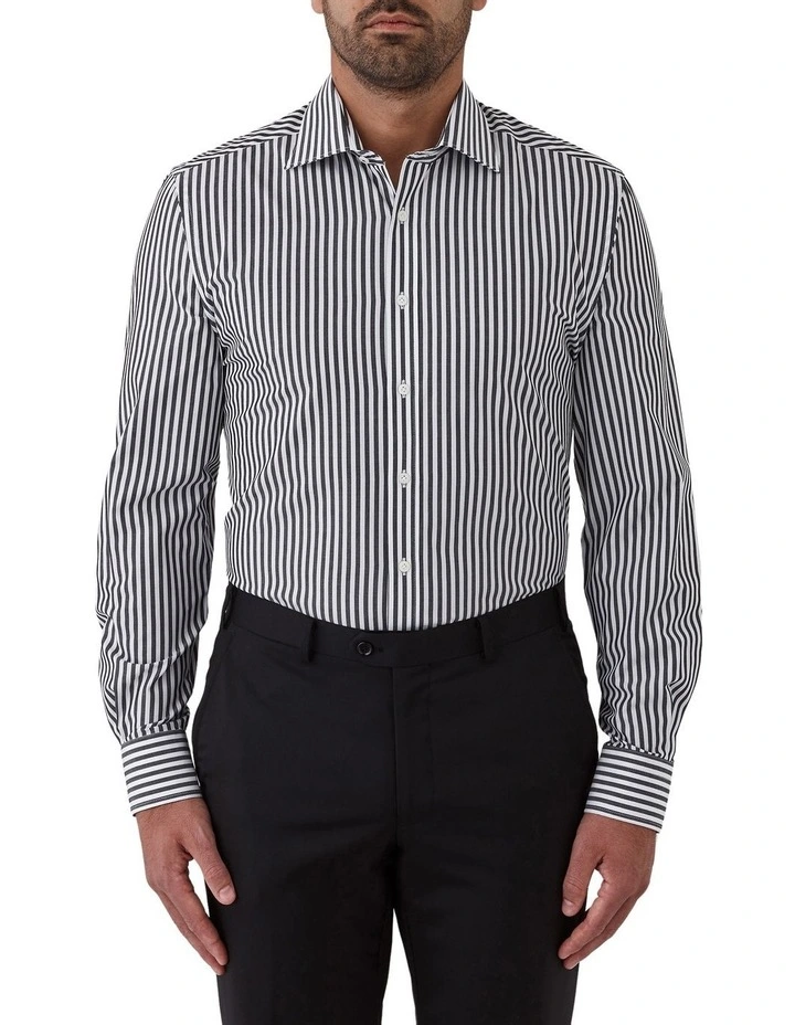 Carlton Modern Fit Shirt in Black image 1