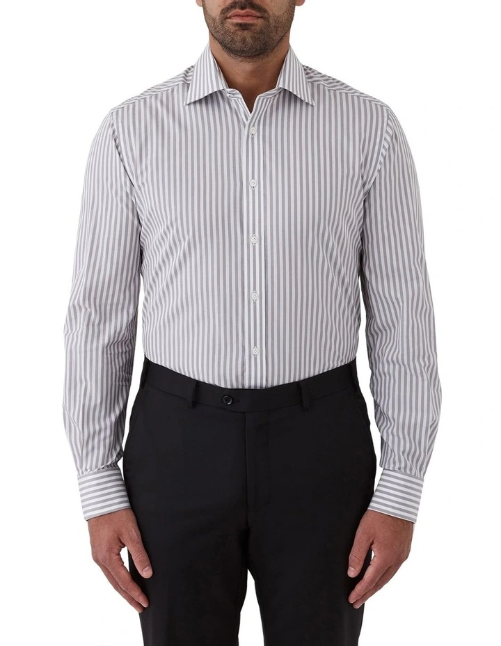Carlton Modern Fit Shirt In Grey image 1